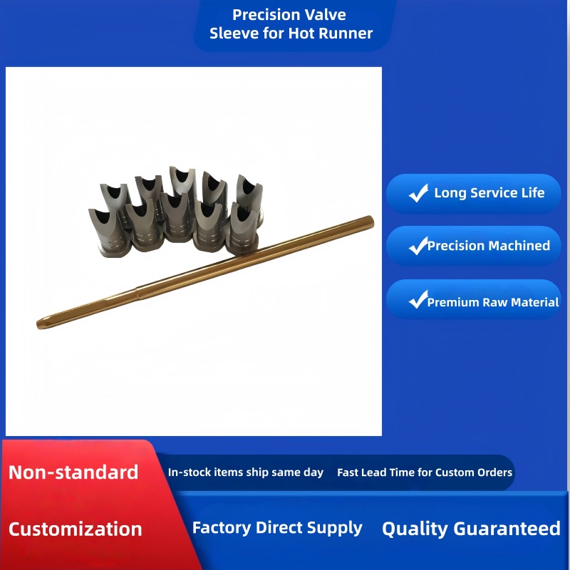 Precision Hot Runner Valve Sleeve